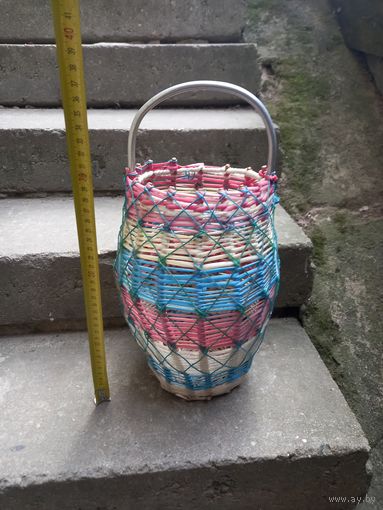 Кошик, корзинка винтаж, ручной работы