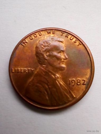 США 1 цент 1982 г.(1)
