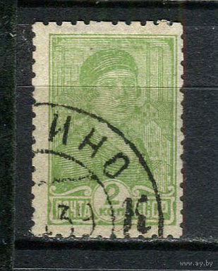 СССР - 1937/1956 - Работница 2 коп - [Mi.673IA] - 1 марка. Гашеная.  (Лот 65HU)-TG3P21