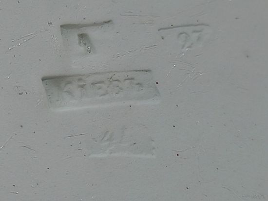 Тарелка, Киево-Межигорская фаянсовая мануфактура, 19 в.