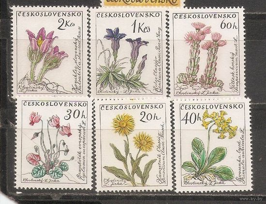 ФФ1 Чехословакия 1960 Цветы