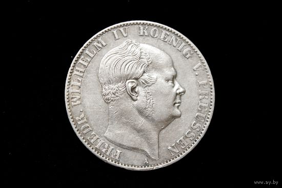 Талер 1860 г. Пруссия (Германия), Фридрих Вильгельм II. Сохран!