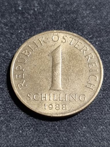Австрия 1 шиллинг 1988