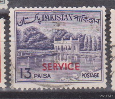 Архитектура местные мотивы Пакистан 1961 или 1963 год лот 6 С НАДПЕЧАТКОЙ