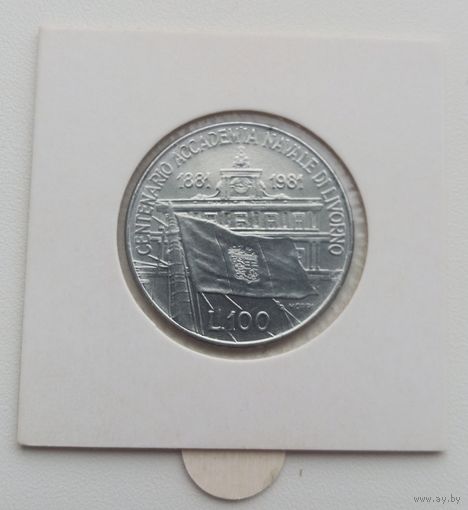 ИТАЛИЯ  100 лир 1981 г.