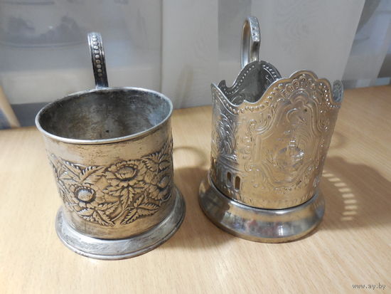 2 Подстаканника.  МНЦ СССР.