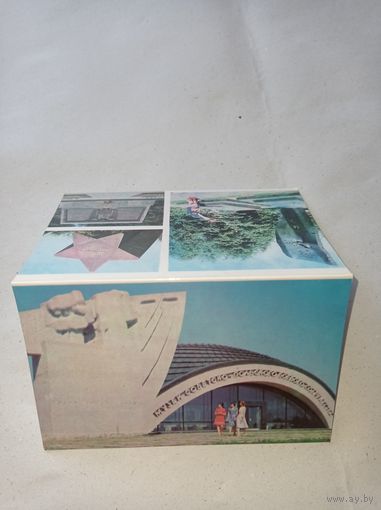 Открытка СССР. Ленино, монумент белорусско- польского боевого содружества, 1981 г