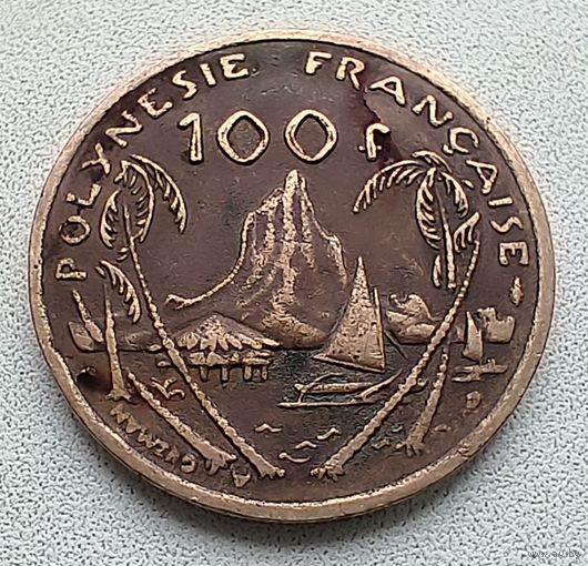 Французская Полинезия 100 франков, 1982  7-10-22