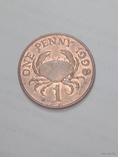 Гернси 1 пенни 1998 года .