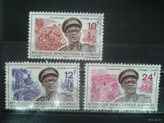 Конго(Киншаса), 1966. Генерал Мобуту
