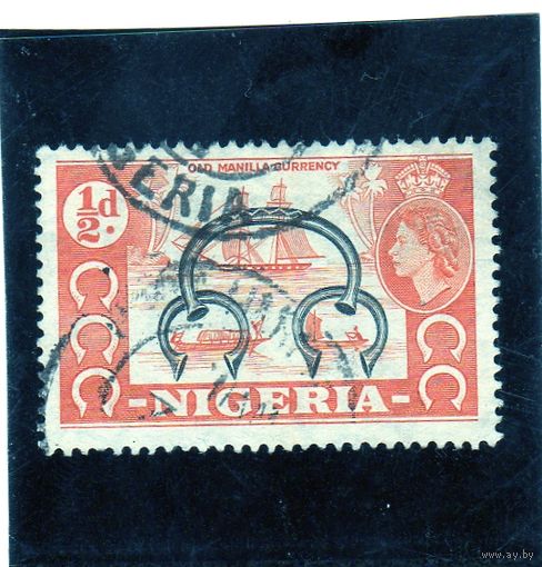 Нигерия.Ми-71.Старая Манилла. Валюта. Серия: Мотивы страны. 1953.