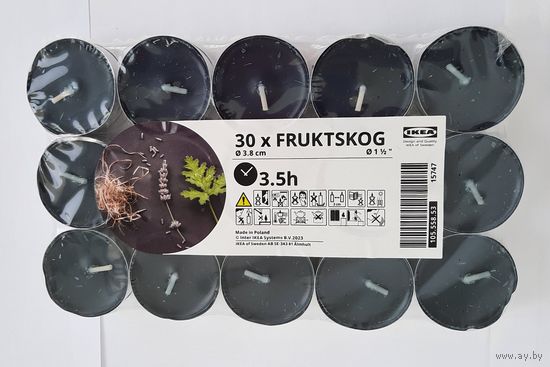 Свечи ароматические набор 30 шт