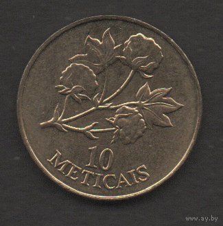 Мозамбик. 10 метикалов 1994