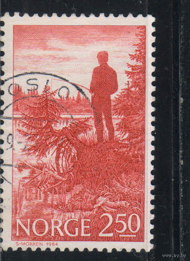 Норвегия 1984 Спортивное рыболовство #899