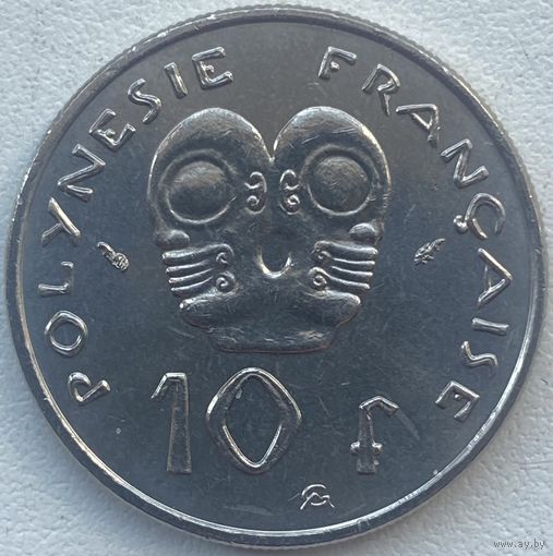 Французская Полинезия 10 франков 1985 г.