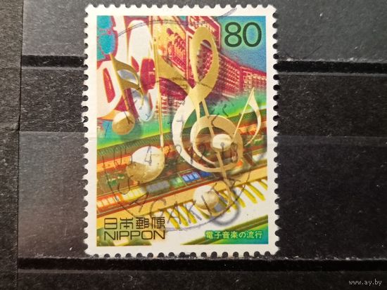 Япония, 2000. Музыка. Mi-1,9 евро гаш.