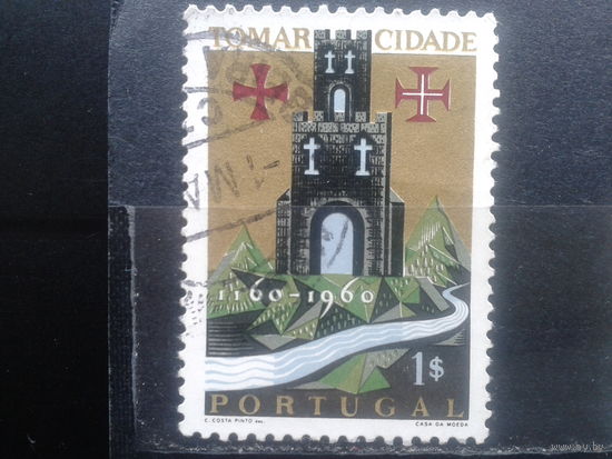 Португалия, 1962. 800 лет городу Томару, замок