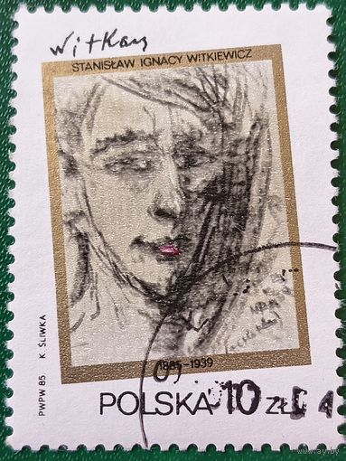 Польша 1985. Станислав Игнатий Виткевич 1885-1939