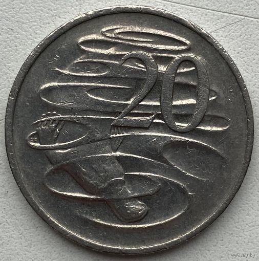 Австралия 20 центов 1999 г.