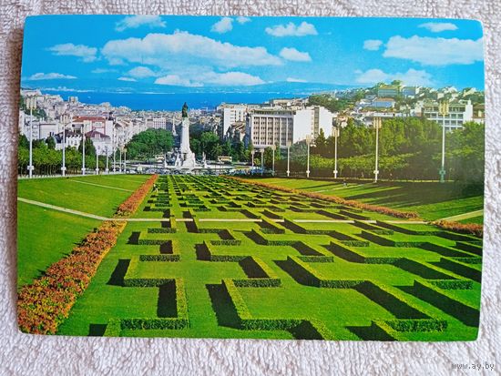 Португалия, Лиссабон. Парк Эдуарда VII и общий вид