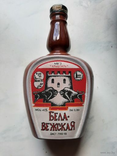 "Бедая вежа" бутылка керамическая