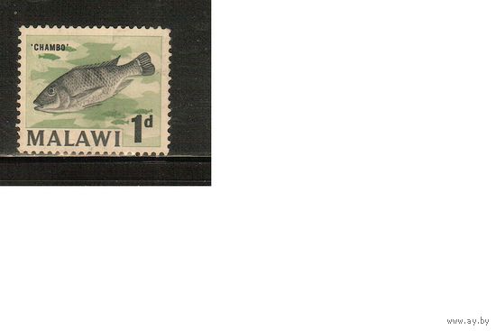 Малави-1964(Мих.2),  * ,   Морская  Фауна , Рыбы