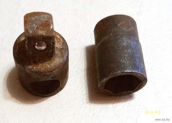 Ключ под вороток и головка на 13