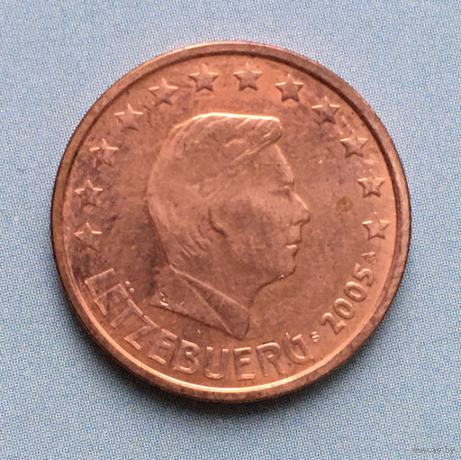 Люксембург 2 евроцента 2005