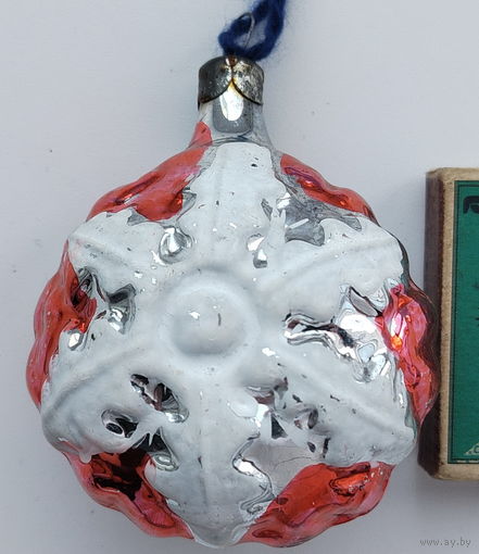 Ёлочная игрушка. Снежинка. Р-4.
