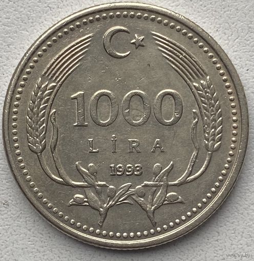 Турция 1000 лир 1993 г.
