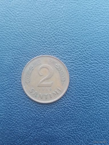 2 санти 1939. С 1 рубля