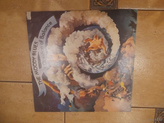 THE MOODY BLUES  " QUESTION OF BALANCE"  1976 LP GATEFOLD,GERMANY THRESHOLD THS3 6.21602  NM/EX+