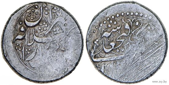 Иран, Персия, Каджары, Фатх Али Шах, 1211-1250 гг.х., кран (6,84 гр.).       .И-6