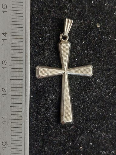 Крестик серебро