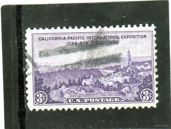США. Ми-377. Международная тихоокеанская калифорнийская выставка (1935), Сан-Диего.1935.