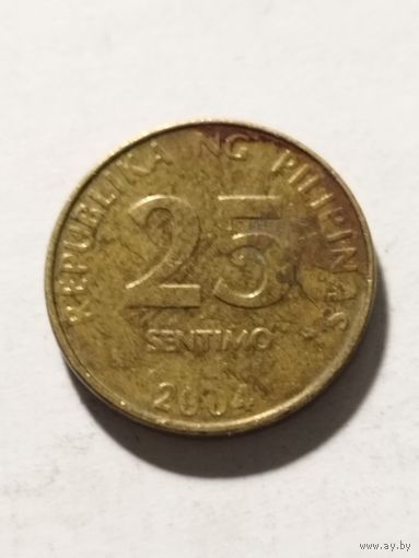 Филиппины 25 сентим 2004