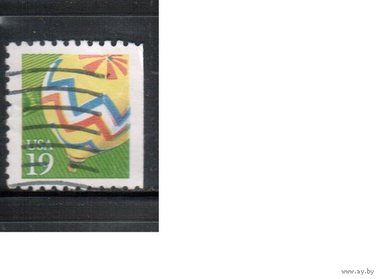 США-1991, (Мих.2134), гаш. , Стандарт, Воздушный шар (одиночка),