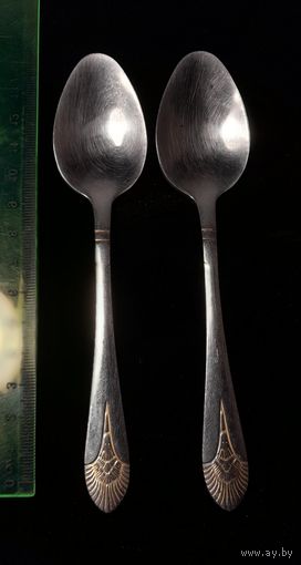 Чайная ложка нержавейка импортная, 2 шт.