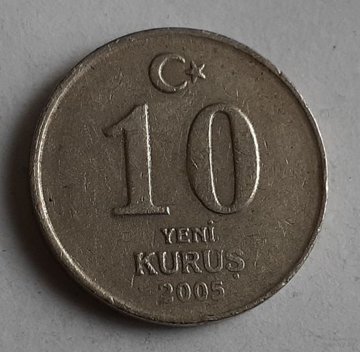 Турция 10 новых курушей, 2005 (3-15-215)