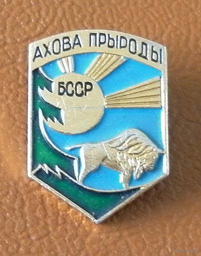 Значок " Ахова прыроды "