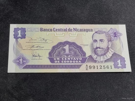 Никарагуа 1 сентаво 1991 Unc