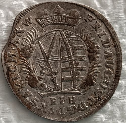 1/12 талера Саксония 1695