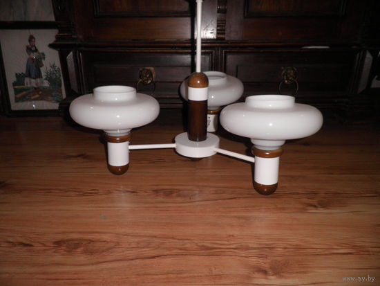 Люстра потолочная ESTOPLAST СССР Эстония 80-е г.РЕДКАЯ!Как новая!С рубля.