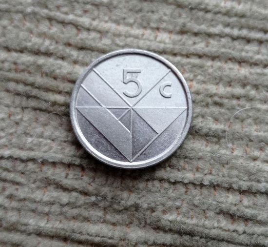 Werty71 Антильские острова Аруба 5 центов 1987