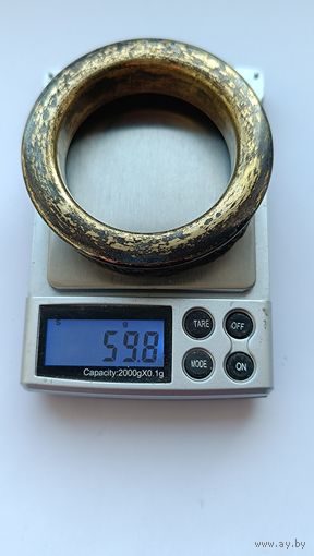 Серебряный декор для хрустальной вазы. Серебро 875. Вес 59,8 грамма. 6