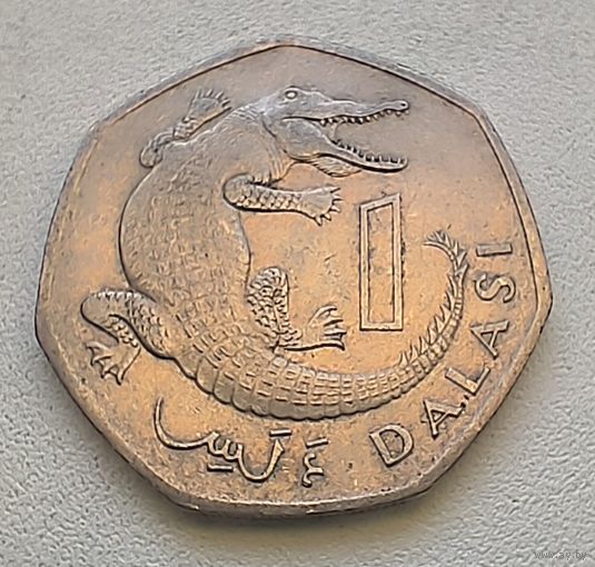 Гамбия 1 даласи 1998  2-7-12