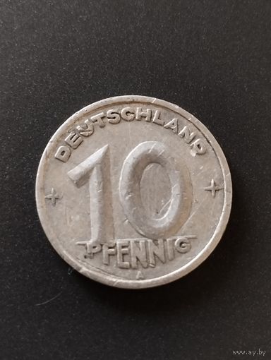 10 пфеннигов -  1948А