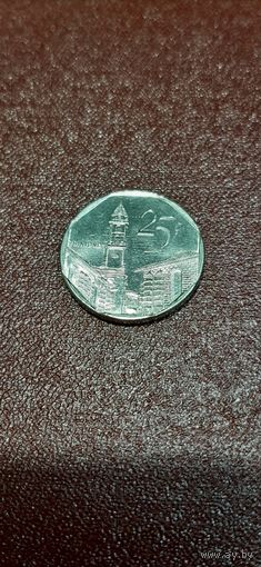 Куба 25 сентаво 2000