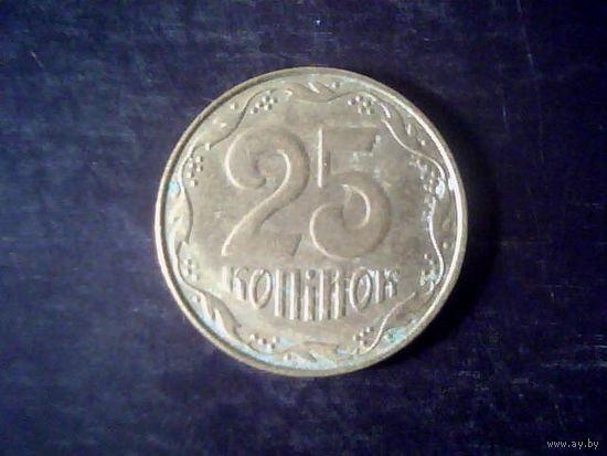 Монеты. Украина 25 коп  2012.