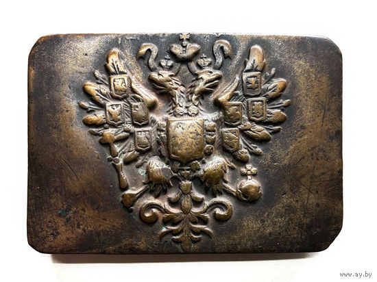 Пряжка нижних чинов пехоты РИА образца 1904 года.